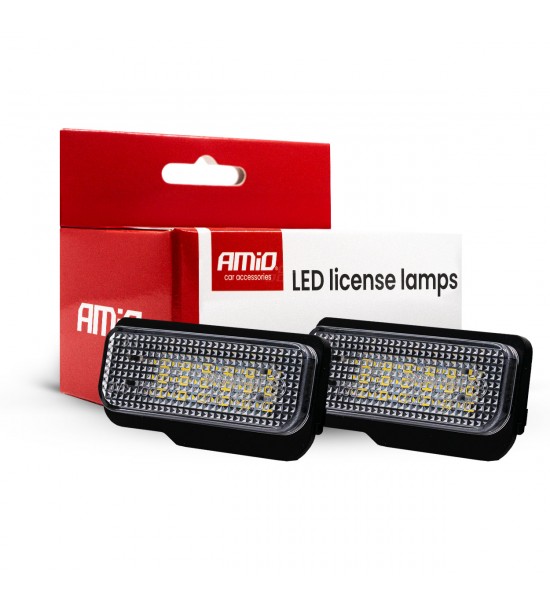 Lampi LED pentru plăcuța de înmatriculare CLP16 MERCEDES-BENZ AMIO-04559
