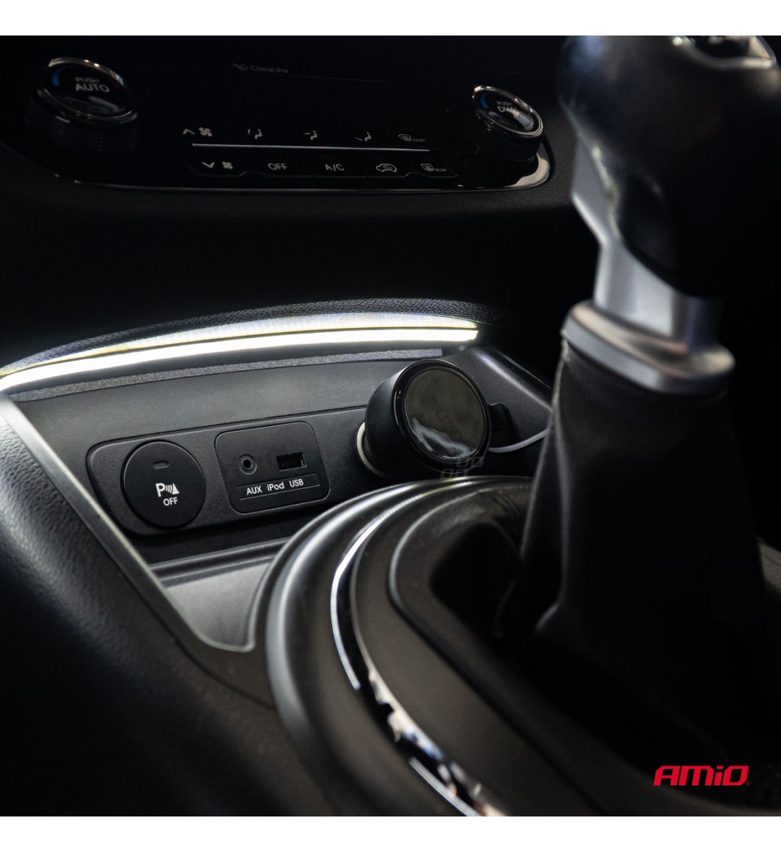 Benzi LED COB pentru mașini albe 2x30cm 12V AMIO-04569