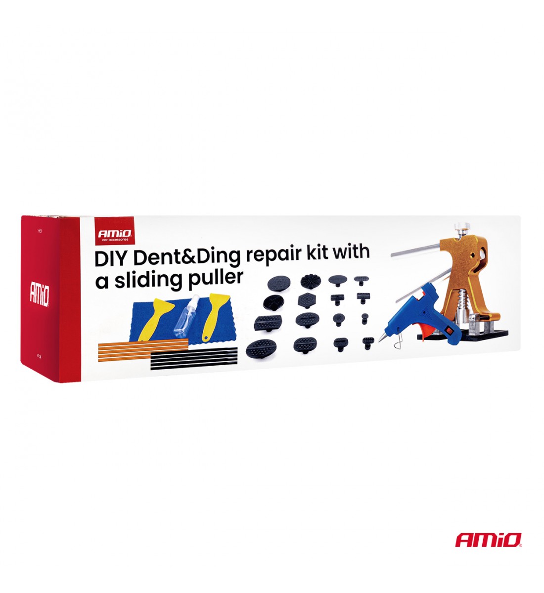 Kit de reparare DIY Dent&Ding cu extractor glisant PDR AMIO-04599