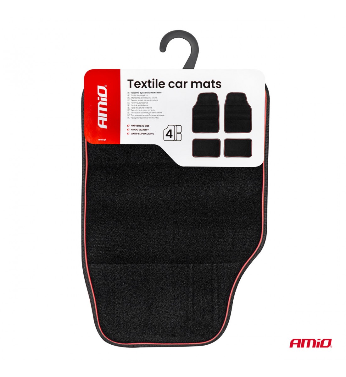 Set covorașe textile universale din catifea TCM-03 AMIO-04697