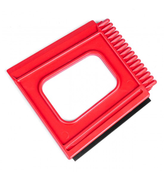 Racletă de zăpadă și gheață + racletă pătrată pentru apă