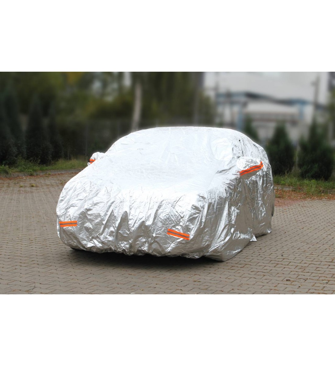 Husa auto cu fermoar argintie ,marime SUV/VAN L Husa auto cu fermoar argintie ,marime SUV/VAN L