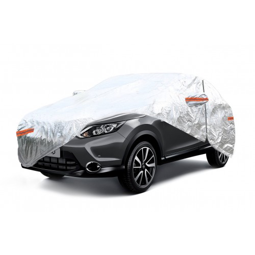 Husa auto cu fermoar argintie ,marime SUV/VAN L