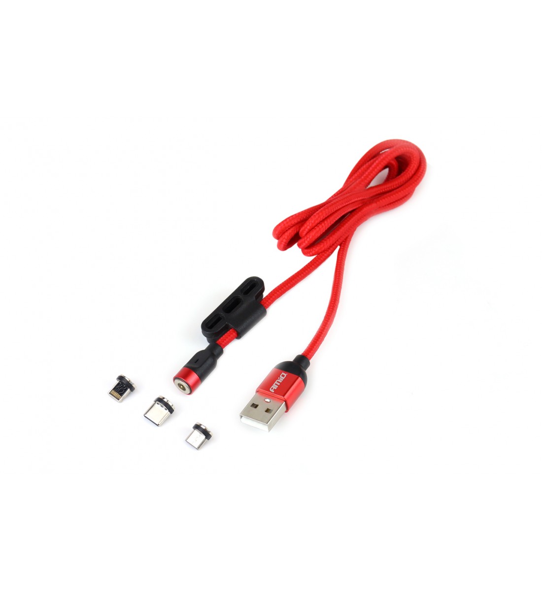 Cablu Telefon 3 în 1, Lightning (iOS), Micro USB, Tip-C