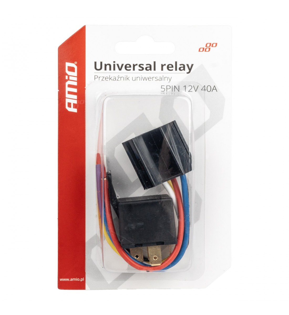 Releu universal cu fir si mufa Releu universal cu fir si mufa