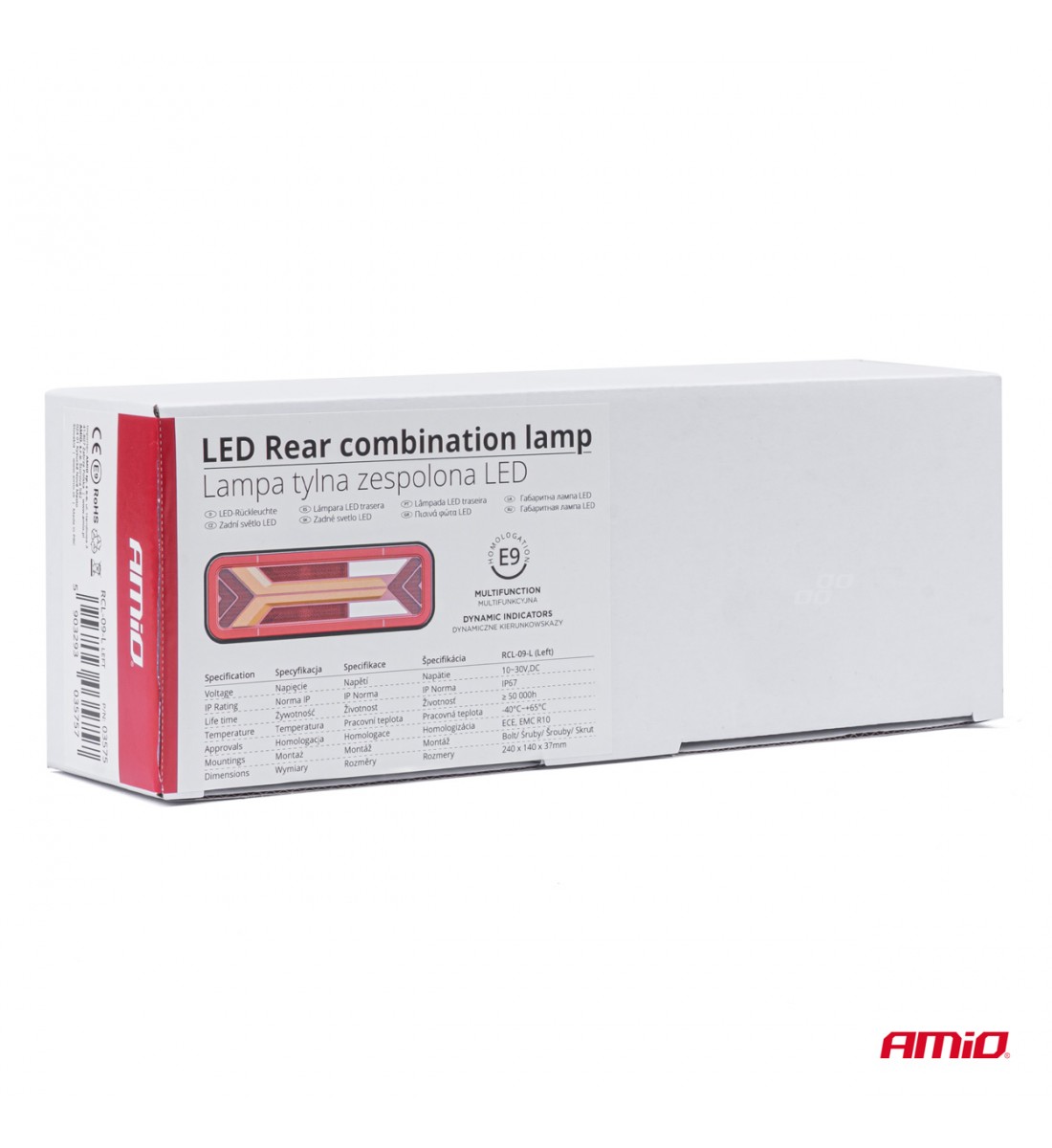 Lampă LED spate  combinata stanga RCL-09-L