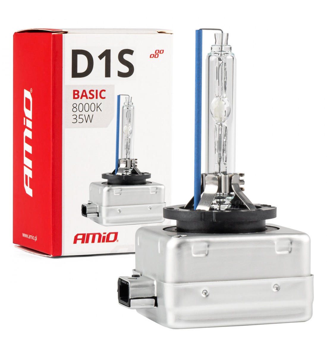 Bec xenon D1S 35W 8000K AMiO BASIC