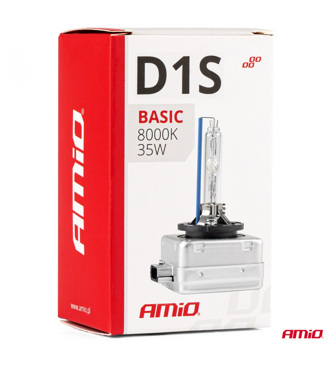 Bec xenon D1S 35W 8000K AMiO BASIC