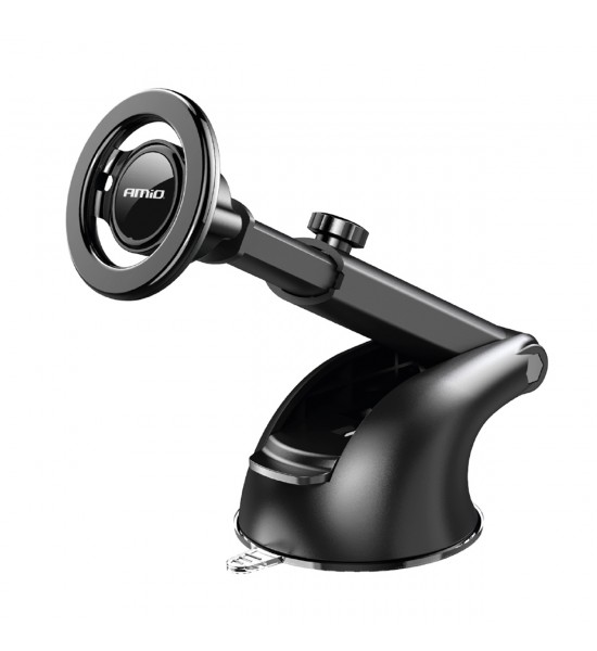 Suport pentru telefon cu fixare ventuză si magnet My Mag AMIO-03796 Suport pentru telefon cu fixare ventuză si magnet My Mag AMIO-03796