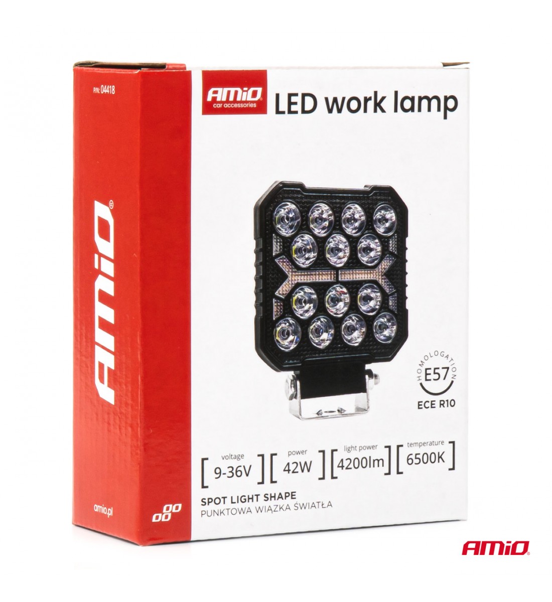 Proiector AWL74 42W 4200LM 12V 24V AMIO-04418 Proiector AWL74 42W 4200LM 12V 24V AMIO-04418