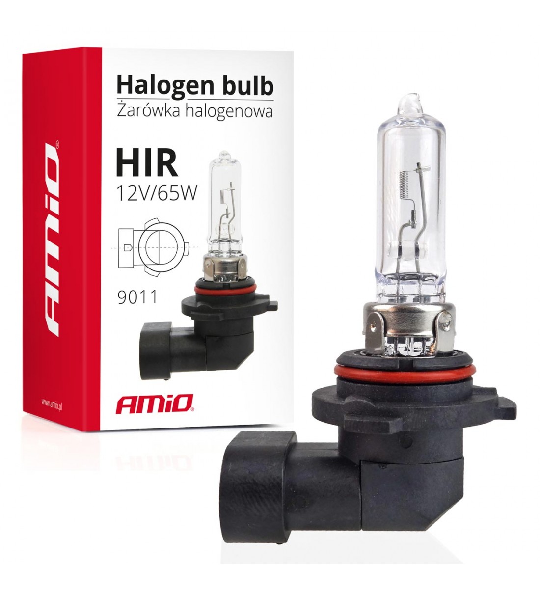 Bec cu halogen HIR 9011 12V 55W AMIO-01126