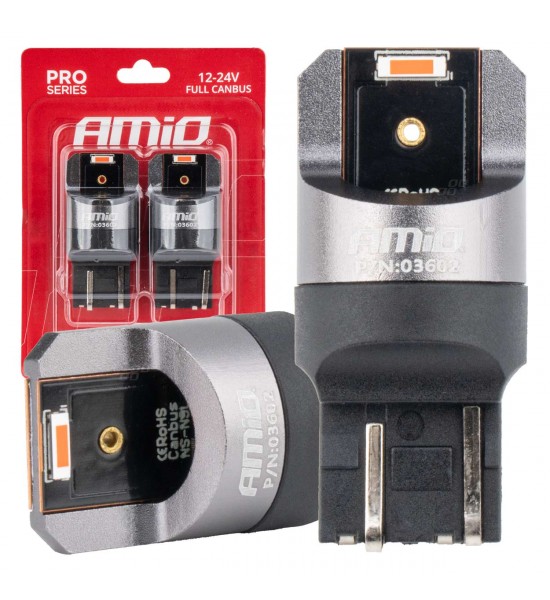 Becuri LED FULL CANBUS PRO W21/5W 2x1860 SMD roșu 12V 24V Becuri LED FULL CANBUS PRO W21/5W 2x1860 SMD roșu 12V 24V