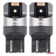 Becuri LED FULL CANBUS PRO W21/5W 2x1860 SMD roșu 12V 24V