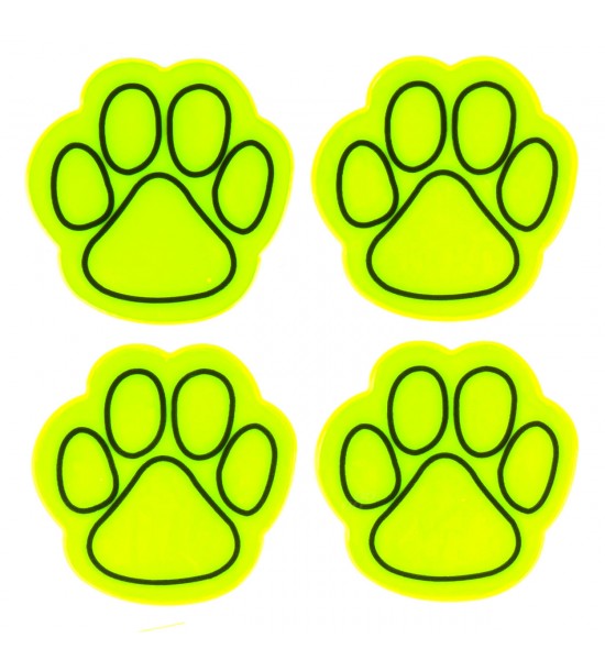 Autocolante de avertizare fluorescente, reflectorizante pentru copii 