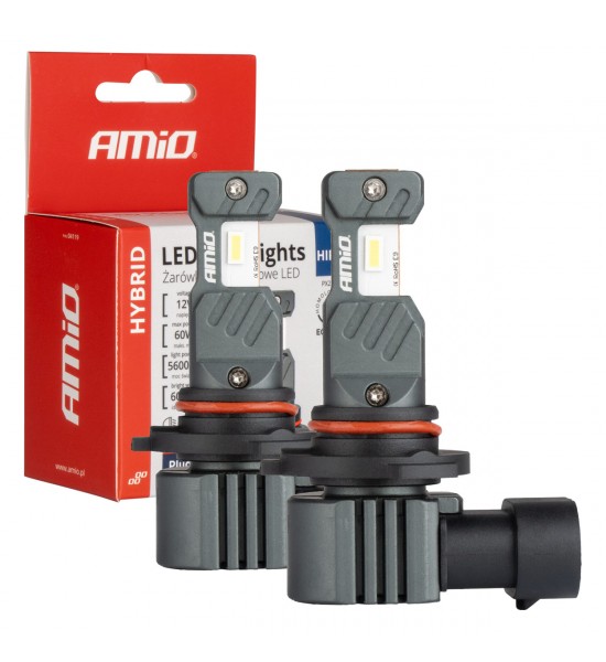 Set becuri auto HIR2 Seria hibridă 6000K Canbus 60W AMIO-04119
