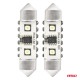 Becuri LED CANBUS 12SMD Festoon C5W 3838 39mm Alb 12/24V 