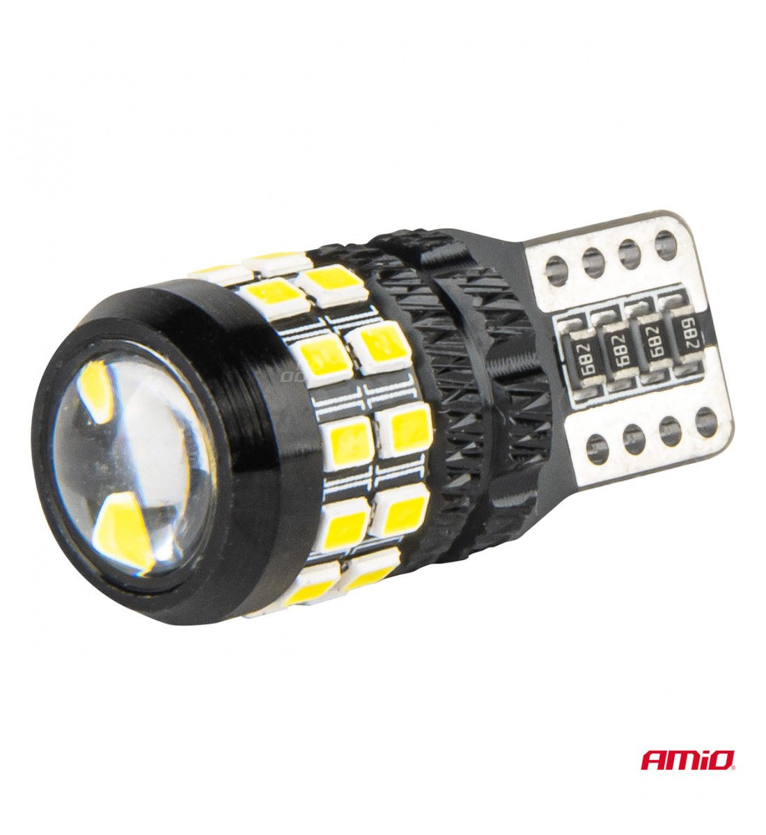 Becuri LED CANBUS T10 W5W 27SMD 2016 Alb 12V 24V 