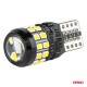 Becuri LED CANBUS T10 W5W 27SMD 2016 Alb 12V 24V 