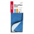 Laveta microfibra pentru spalat, curatat geamuri si uscarea masinii 2in1 30x40 cm AMIO-03746