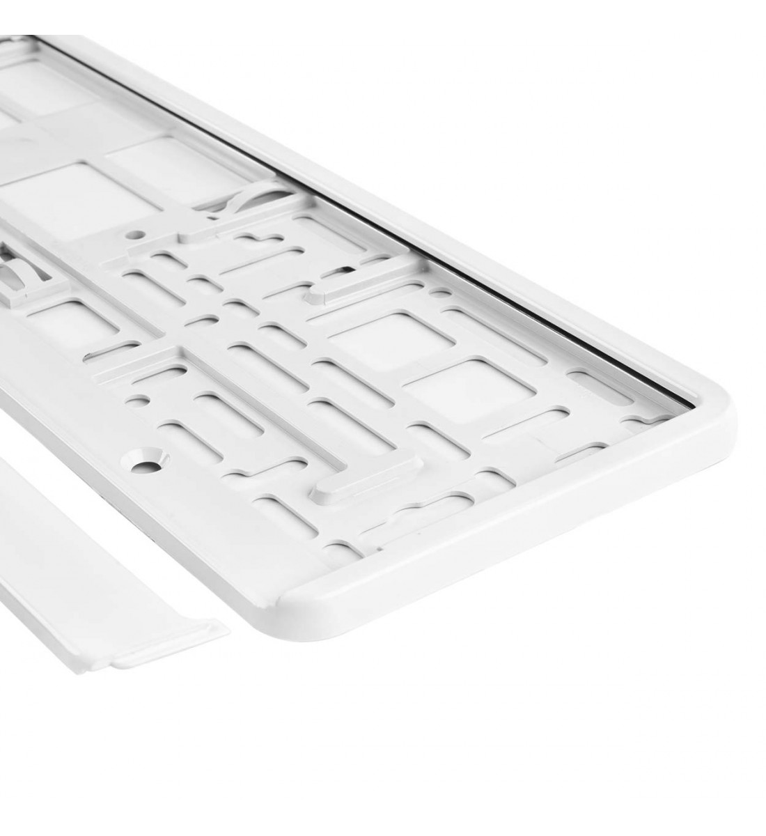 Suport numar inmatriculare -Alb