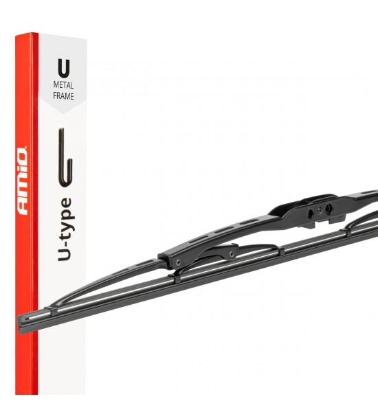 Stergator auto universal cu rama metalica tip U 14" 350 mm 35 cm AMIO-04004