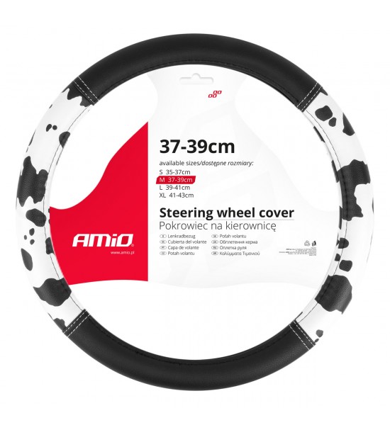 Husa volan SWC-62-M (37-39cm), Animal Print Husa volan SWC-62-M (37-39cm), Animal Print