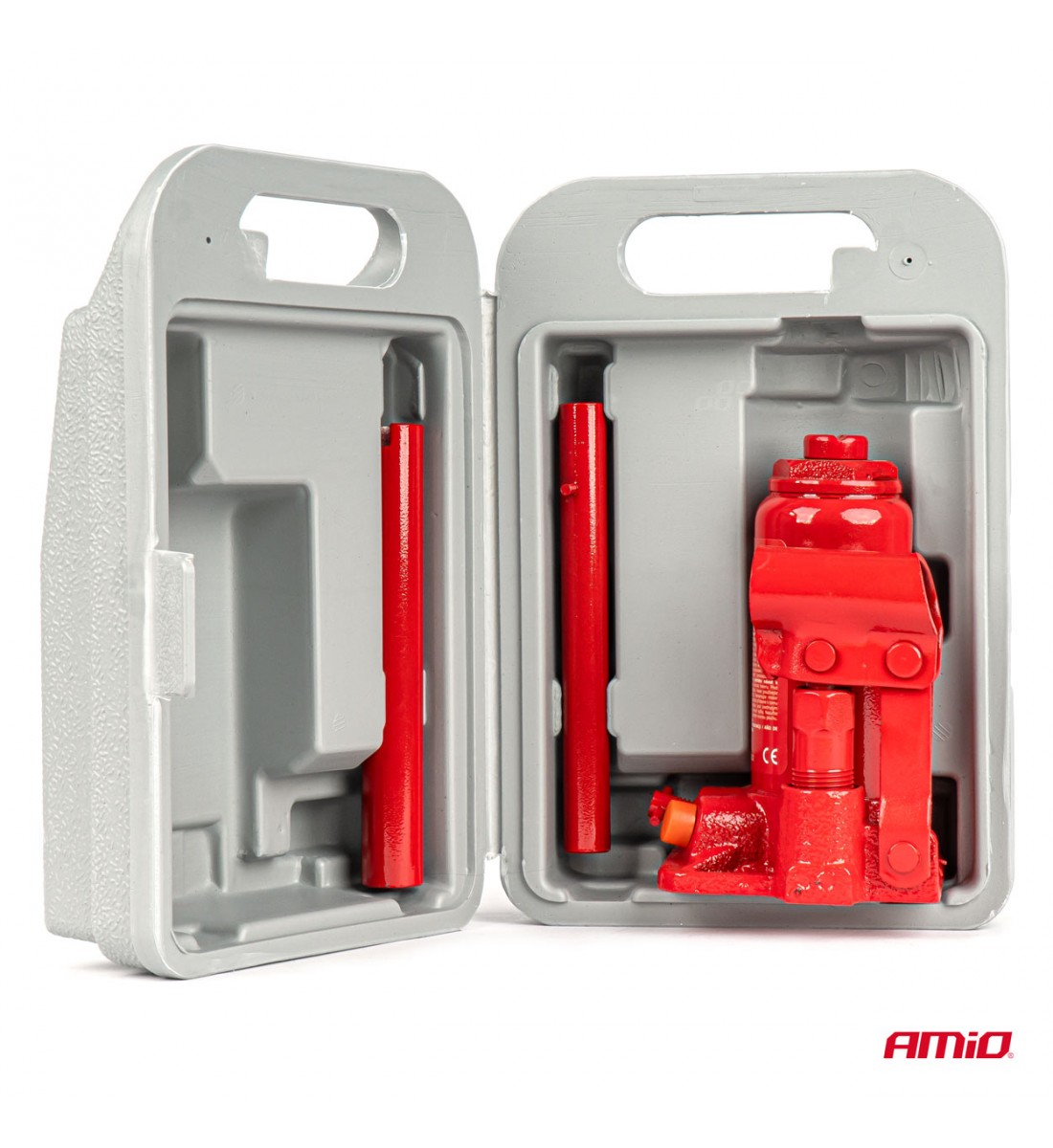 Cric hidraulic  vertical 2T cutie PVC AMIO-04182