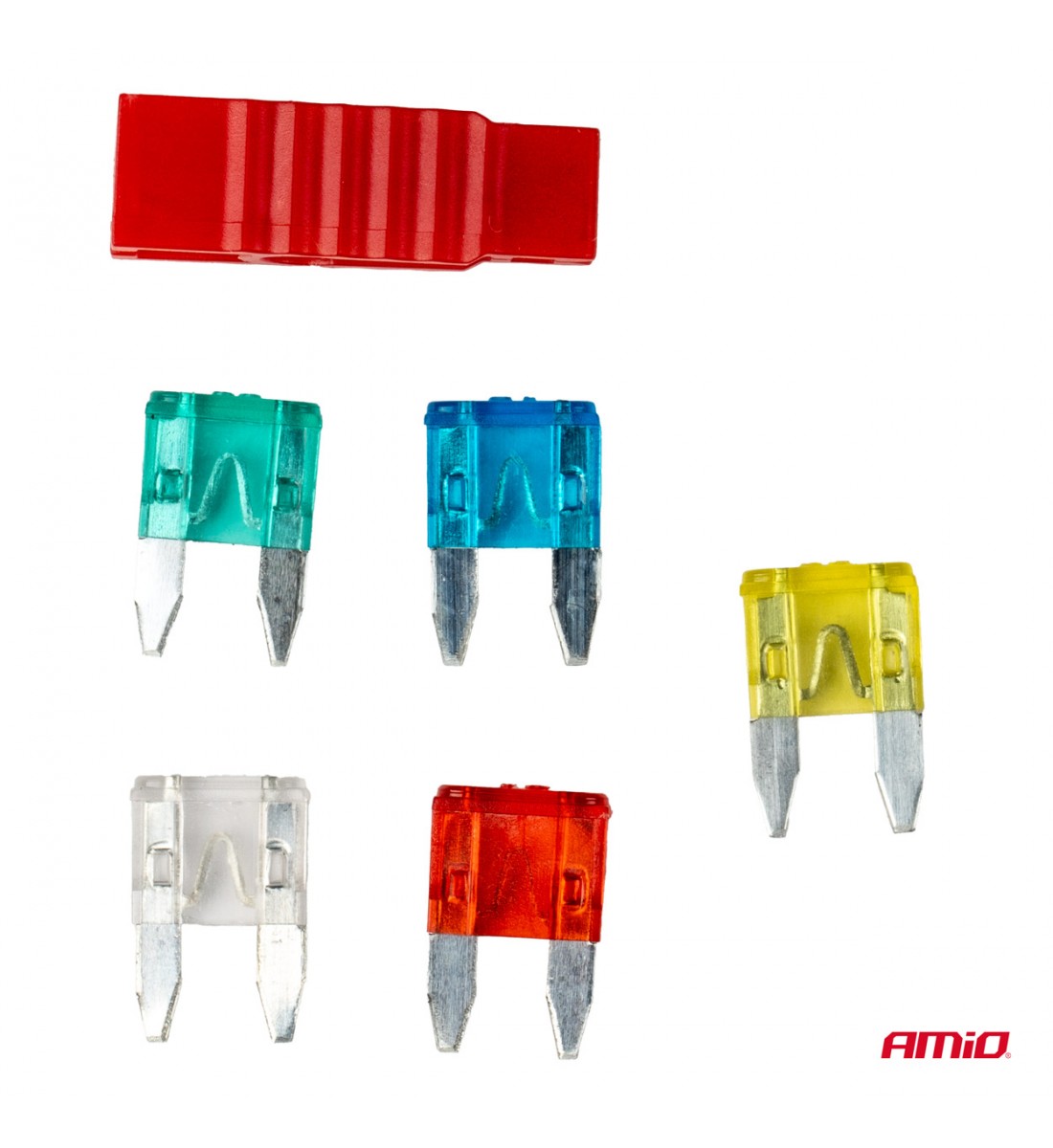 Set sigurante mini cu penseta extractie