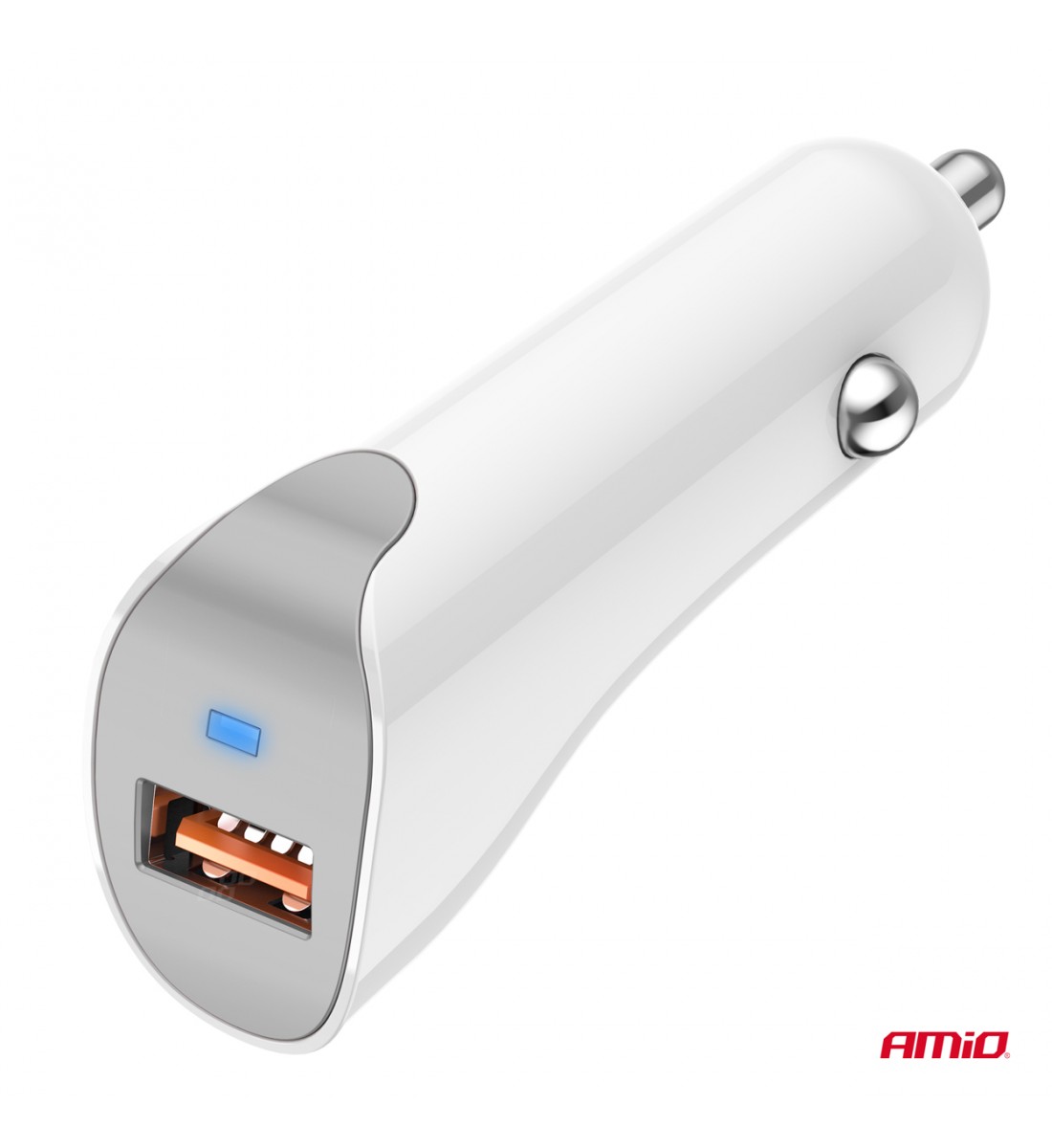 Încărcător auto USB-A 2.1A AMIO-03873