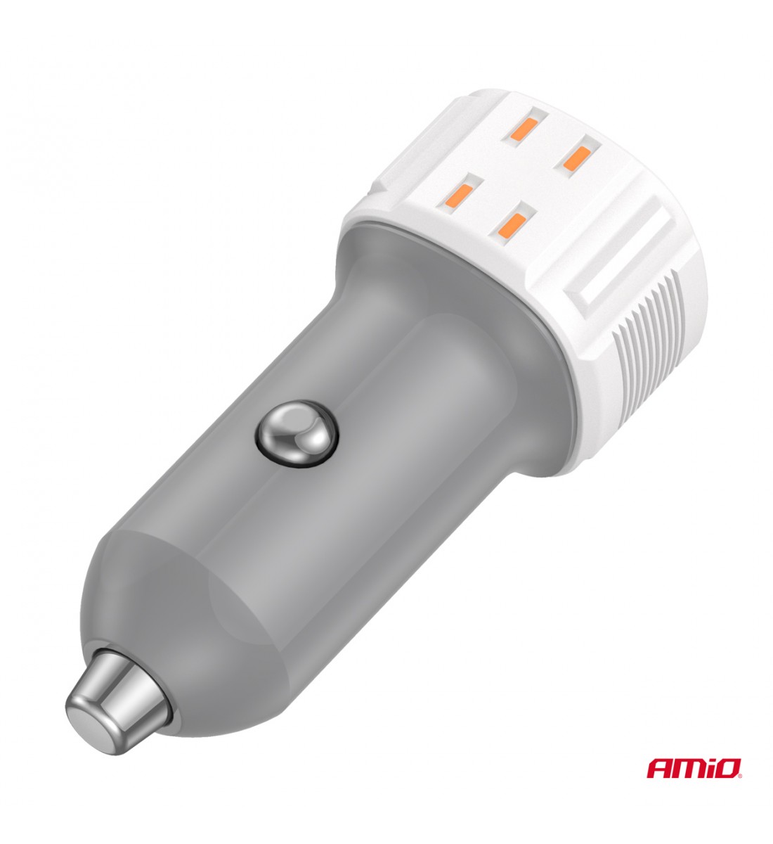 Încărcător auto USB-A+ USB-C 20W AMIO-03882