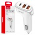Incarcator auto 2x USB-A + USB-C 38W AMIO-03886