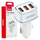 Încărcător auto 3x USB-A 30W AMIO-03889