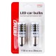 Set becuri auto Canbus 2016 39SMD 1156 BA15S P21W R10W R5W Alb 12V 24V AMIO-02799