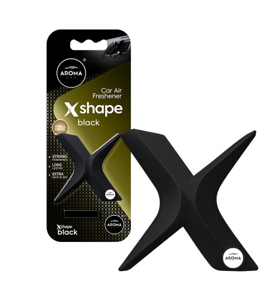 Odorizant AROMA CAR X Shape Black Odorizant AROMA CAR X Shape Black