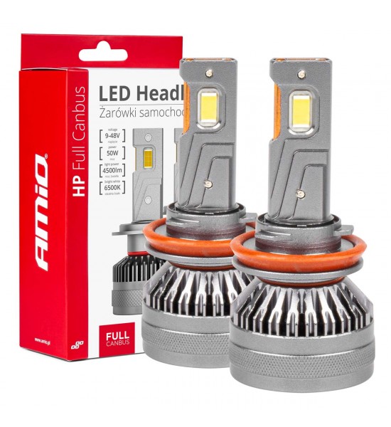 Set becuri LED HP Series H8/H9/H11/H16 Canbus AMiO-03677 Set becuri LED HP Series H8/H9/H11/H16 Canbus AMiO-03677