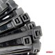 Fasete negre 4,8x200mm - 100 buc. AMIO-02155 Fasete negre 4,8x200mm - 100 buc. AMIO-02155