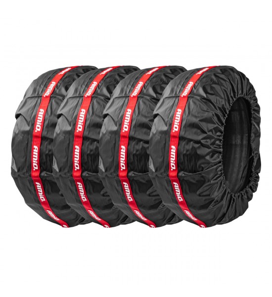 Huse de protectie pentru anvelope jante set AMIO-03267