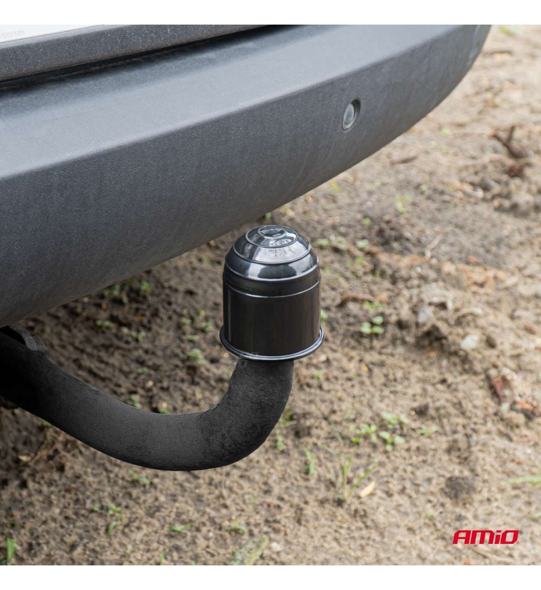 Capac sferă remorcare neagră AMIO-04388