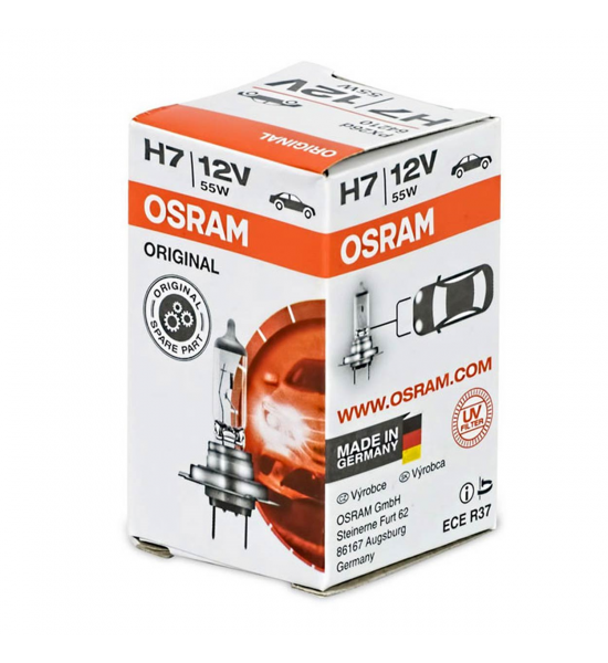 Bec Halogen Auto, Osram, H7, PX26d 12V, 55W, 3300k