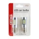 Set 2 Becuri  Auto, P21W, BA15s, 1156, CANBUS, 24 SMD, 12/24V, alb