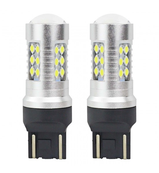 Becuri cu LED-uri CANBUS, 3030, 24 SMD, 12/24 V, alb