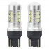 Becuri cu LED-uri CANBUS, 3030, 24 SMD, 12/24 V, alb