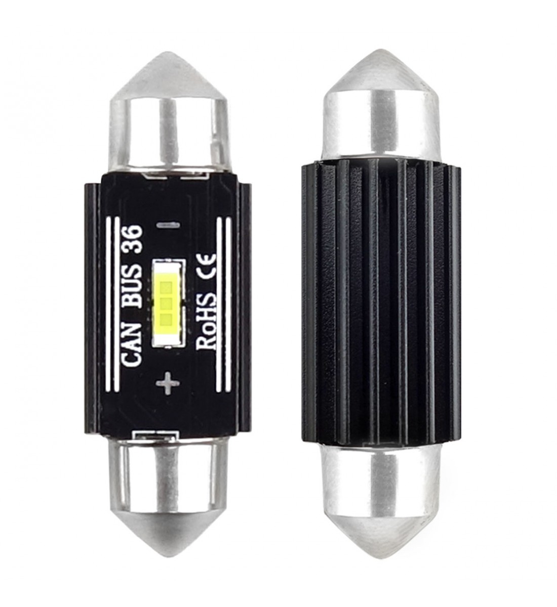 LED SOFIT 1 SMD, 36 MM, CANBUS, 1860, 12/24V, CULOARE ALB