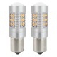 Becuri auto CANBUS 3030 24SMD 1156 BAU15S PY21W Orange 12V/24V