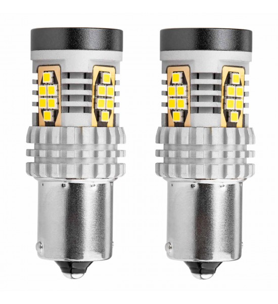 Becuri cu LED-uri CANBUS, 1156, 12/24V, 24 SMD