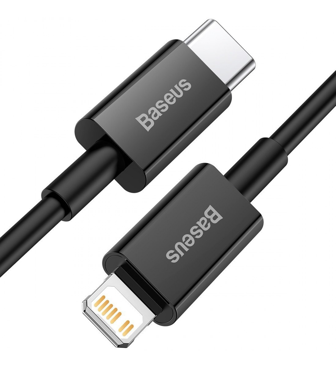 Cablu, USB-C la Lightning, Baseus Superior Series, 20W, 2m, negru