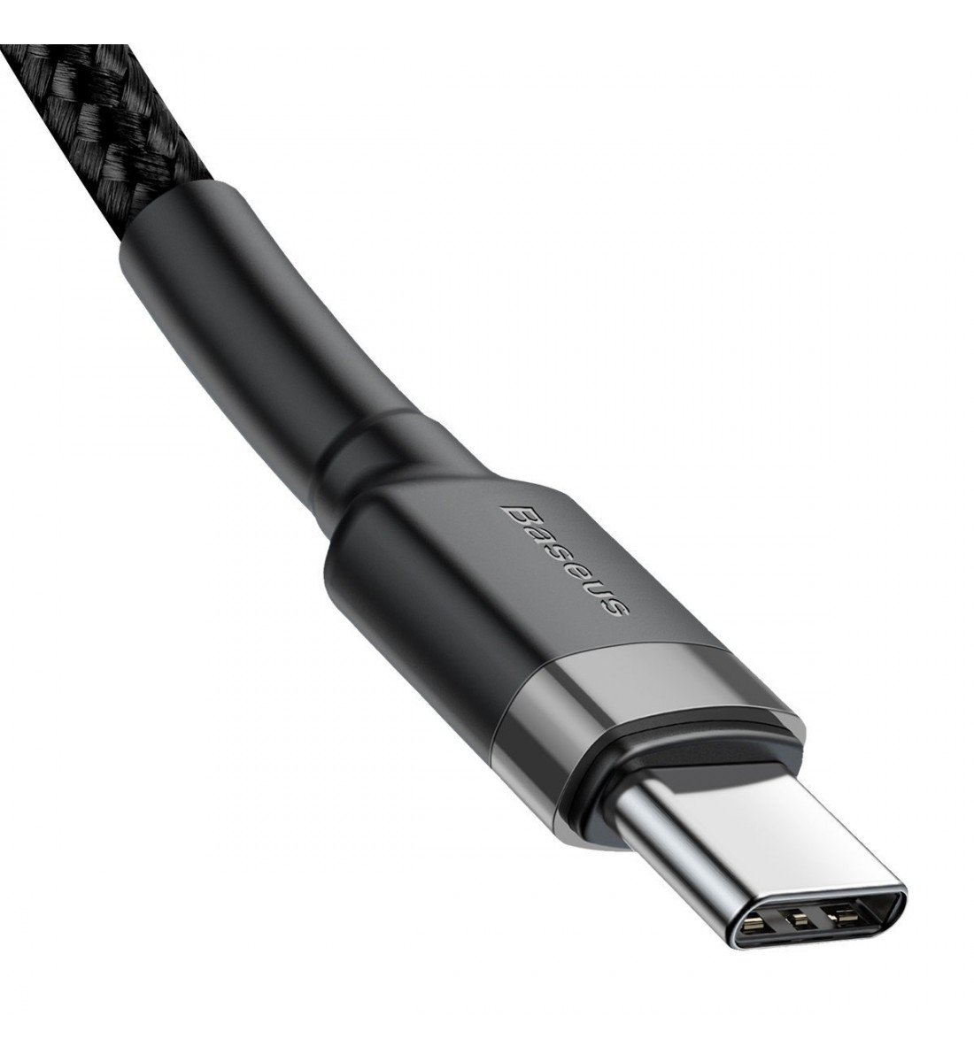 Cablu USB-C la USB-C, 20V / 3A, 2m negru-gri