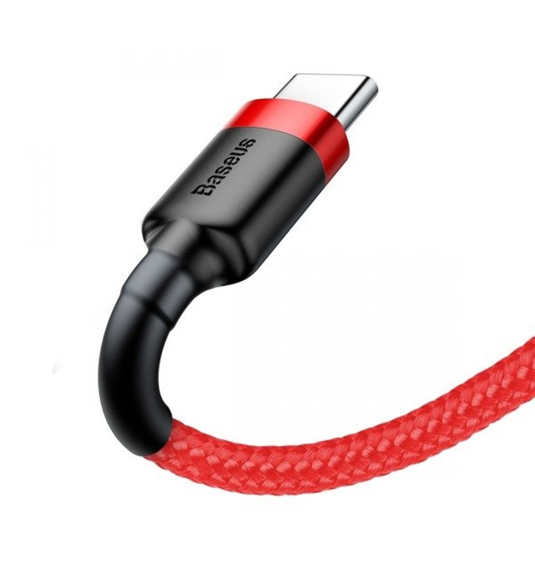 Cablu USB la USB-C, Baseus Cafule, 1.5A, 1m, Roșu