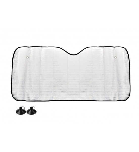 Parasolar, argintiu, material EPE, 150x80 cm