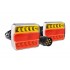Set 2 lampi spate, remorca, magnet, 12v, 7 pini